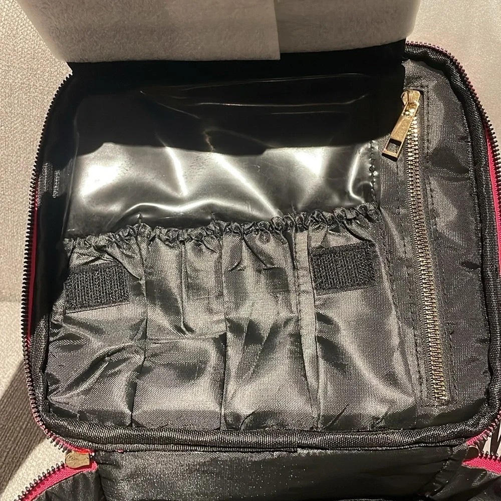 NWOT pink cosmetic case from Neiman Marcus